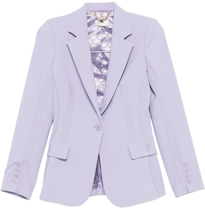 Elisabetta Franchi Jackets Lilac Paars