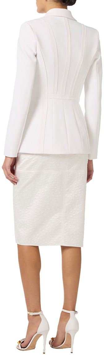 Elisabetta Franchi Elisabetta Franchi Women's Jacket Blazers Wit Gi21661e2 Wit