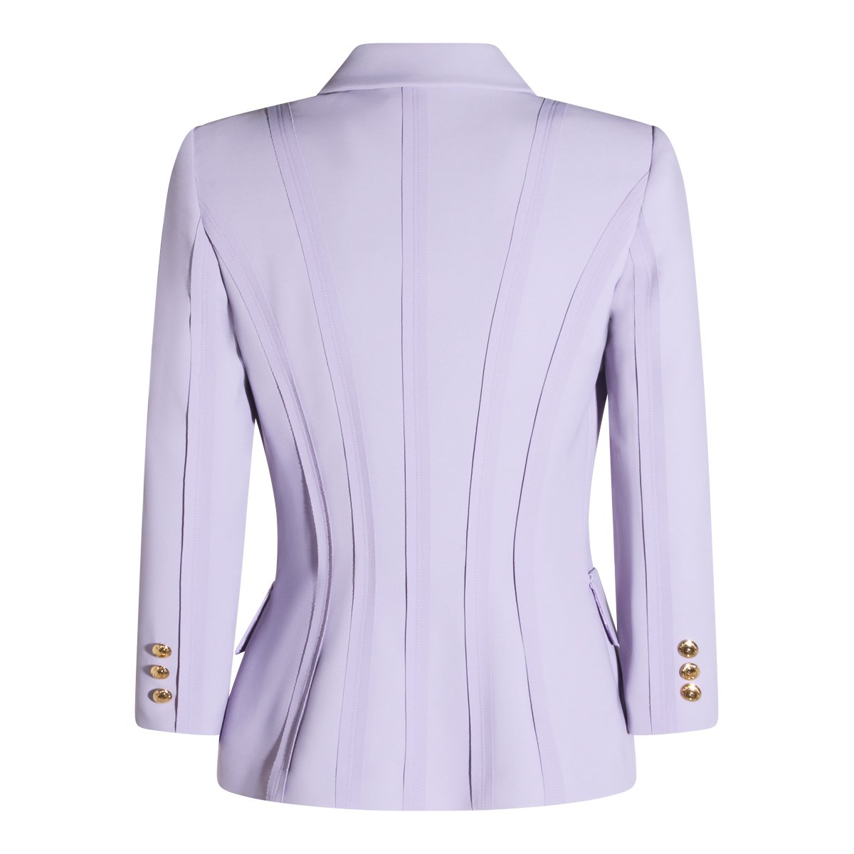 Elisabetta Franchi Tailored Lilac Jacket Paars