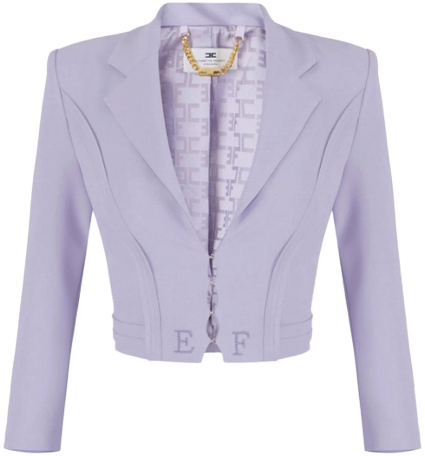 Elisabetta Franchi Jackets Lillà Paars