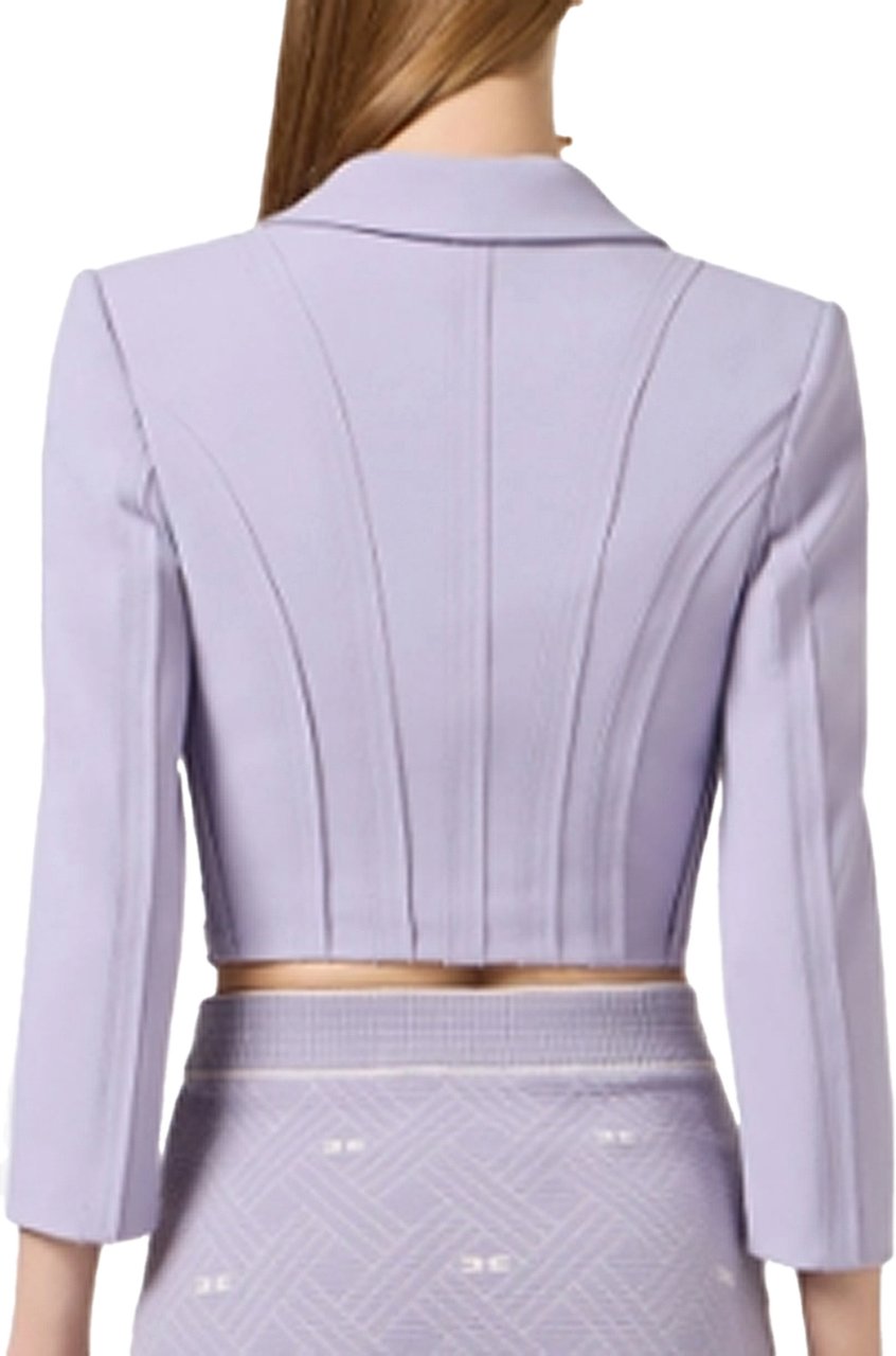Elisabetta Franchi Jackets Lillà Paars