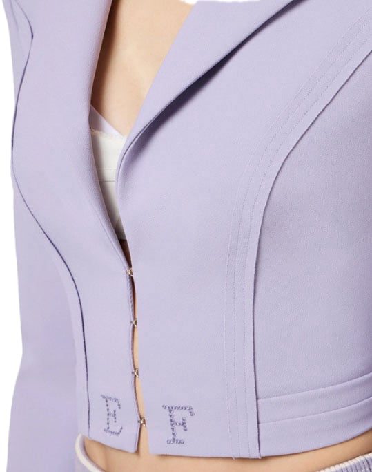 Elisabetta Franchi Jackets Lilac Paars