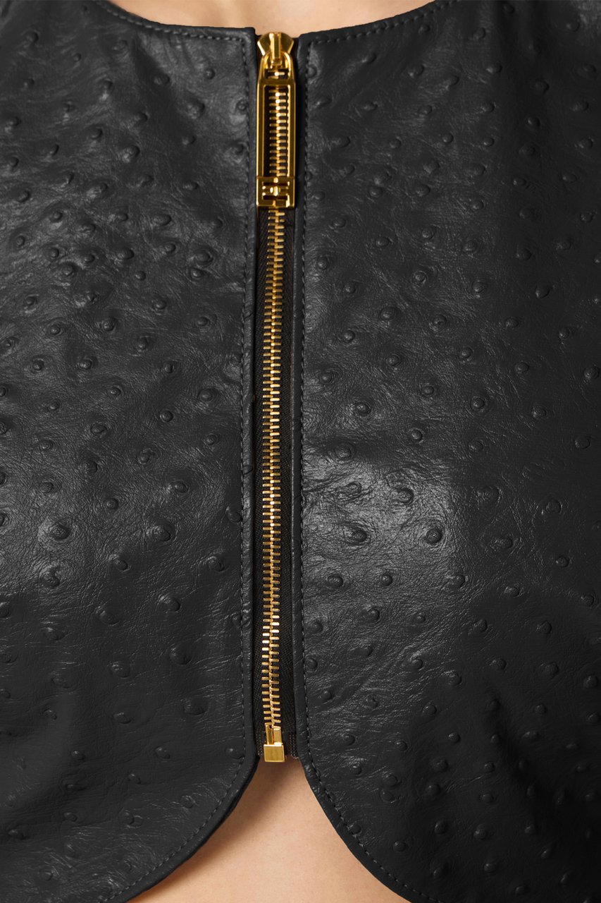 Elisabetta Franchi Jackets Black Zwart