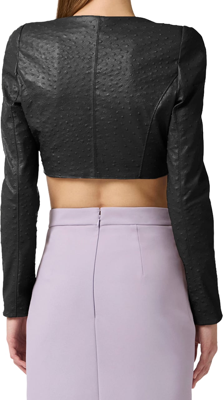 Elisabetta Franchi Jackets Black Zwart