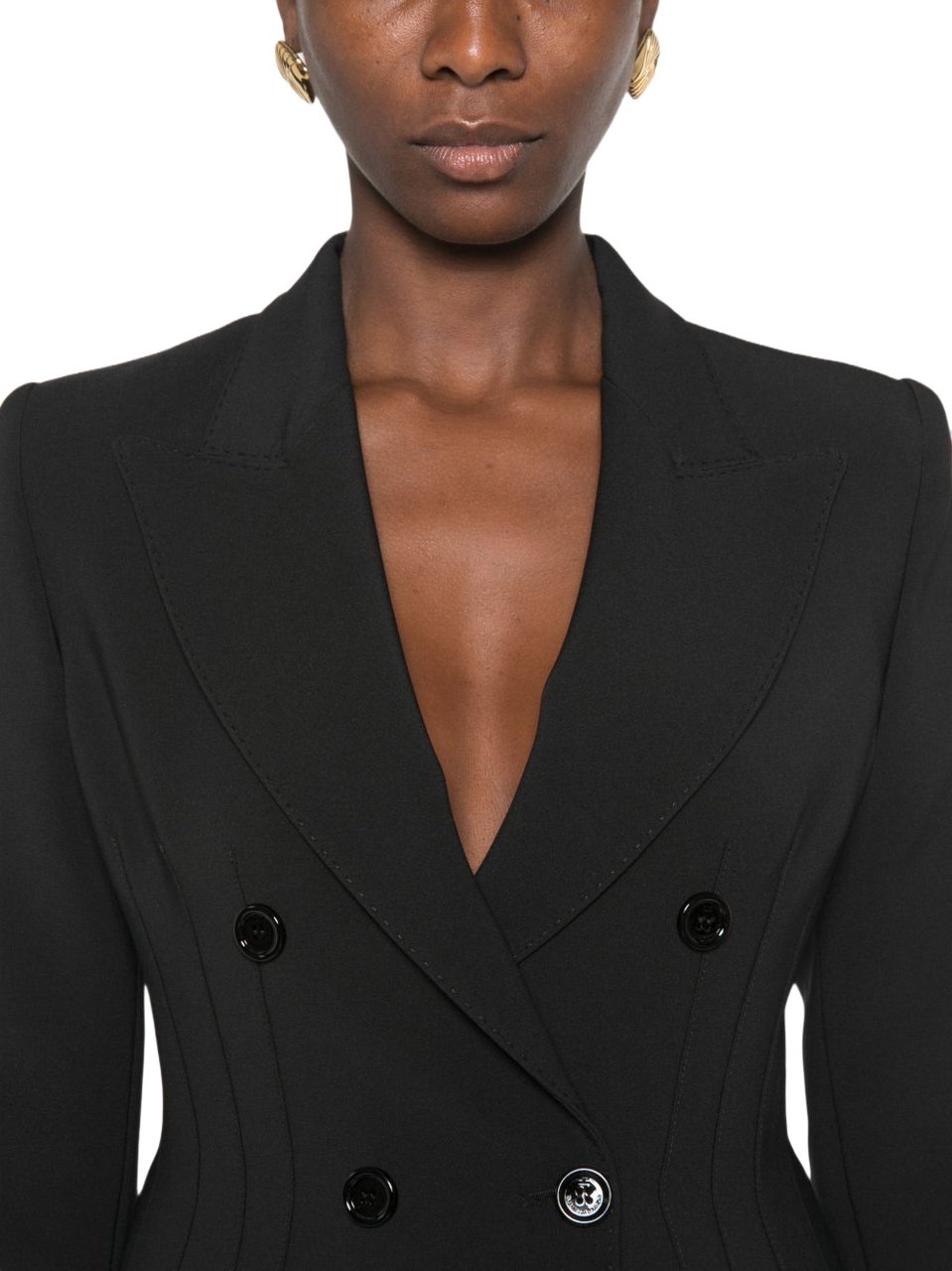 Elisabetta Franchi Jackets Black Zwart