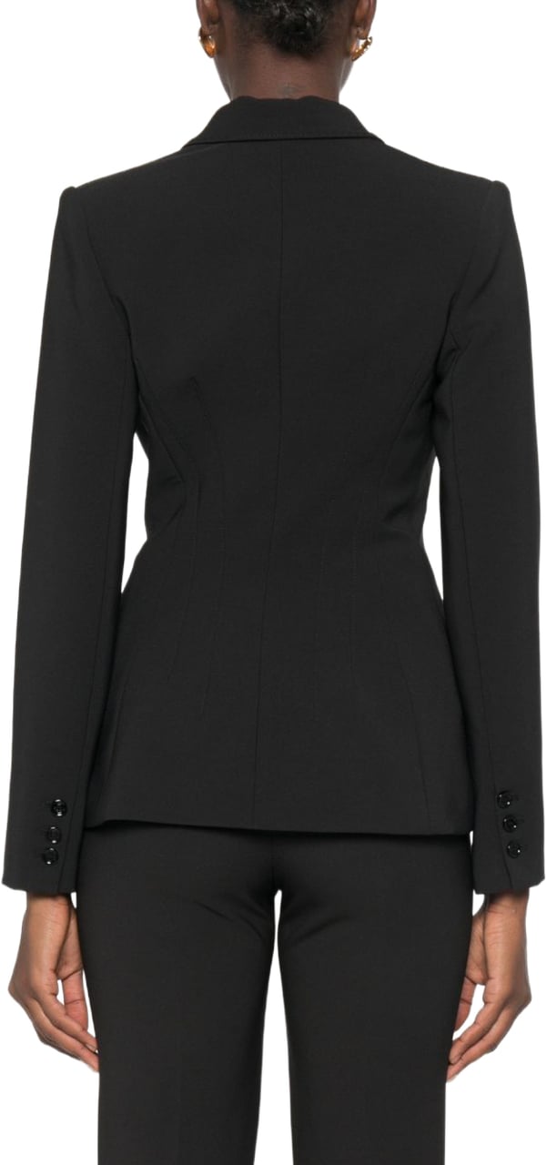 Elisabetta Franchi Jackets Black Zwart