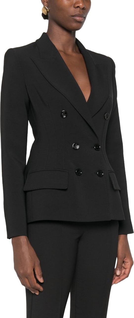 Elisabetta Franchi Jackets Black Zwart