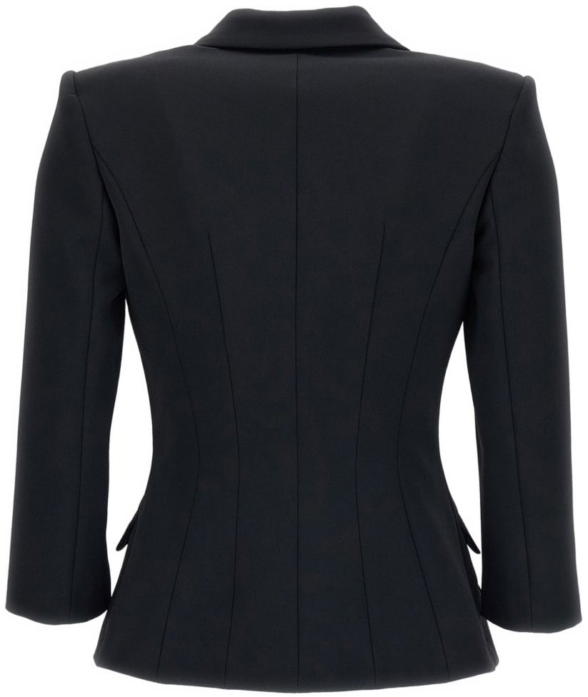 Elisabetta Franchi Jackets Black Zwart