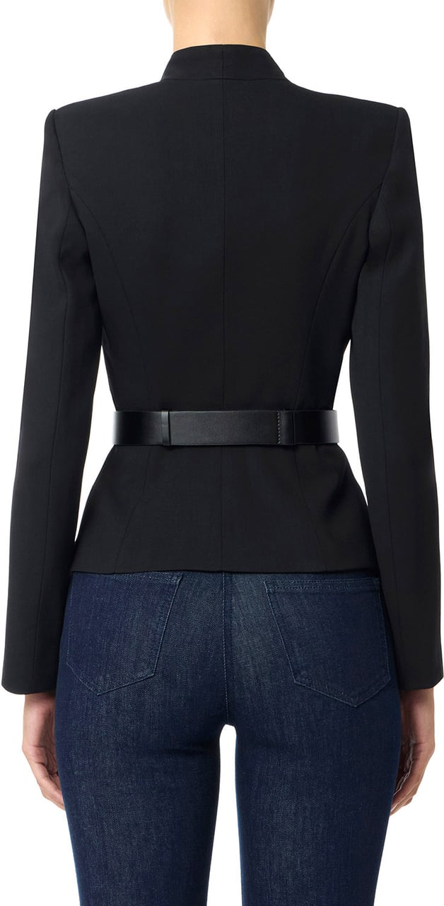 Elisabetta Franchi Jackets Black Zwart