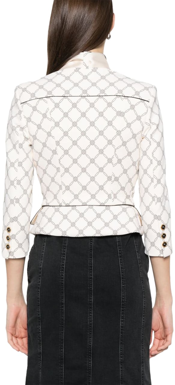 Elisabetta Franchi Jackets White Wit