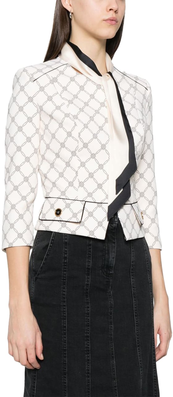 Elisabetta Franchi Jackets White Wit