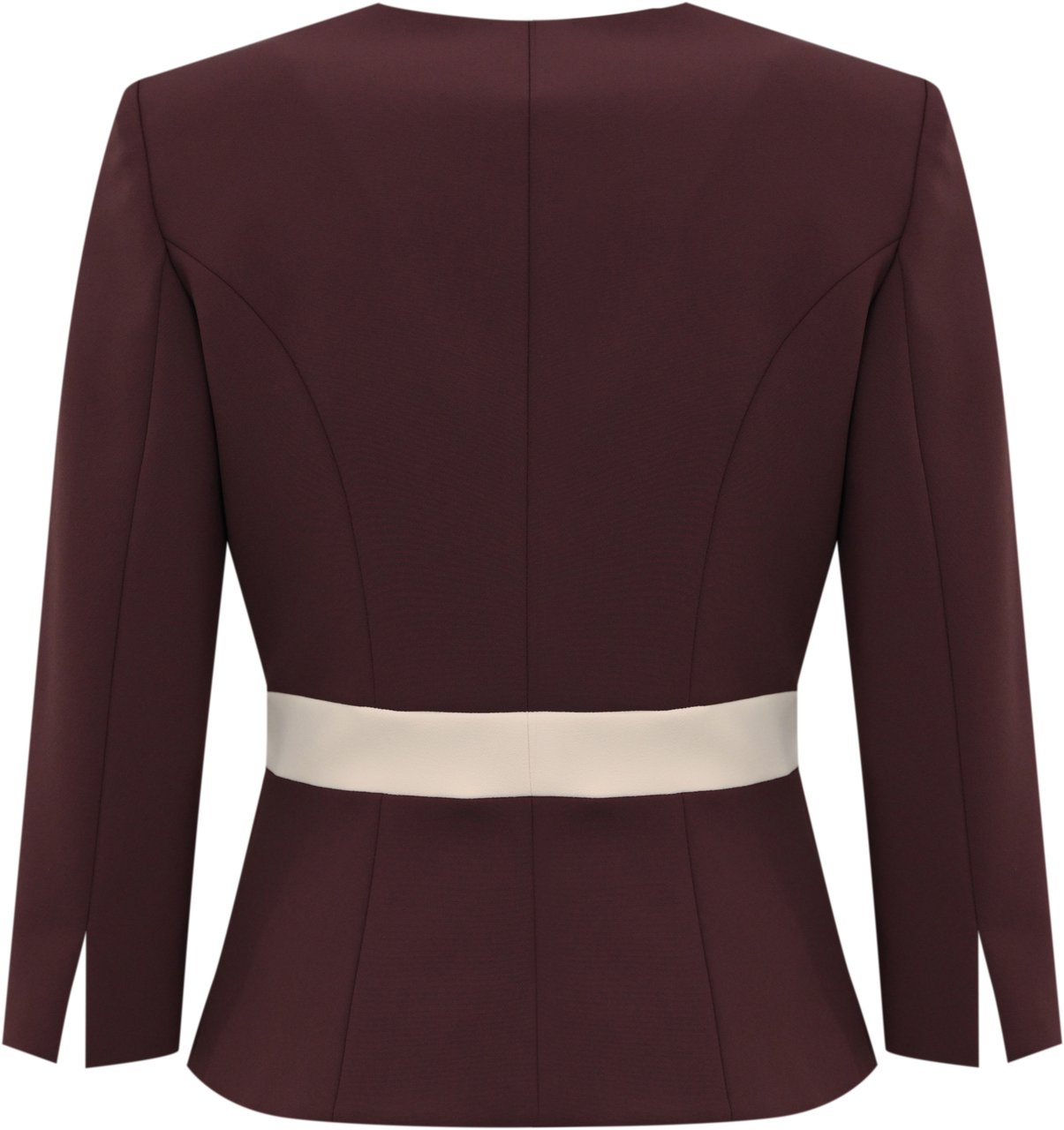 Elisabetta Franchi Jackets Merlotmilk Maroon