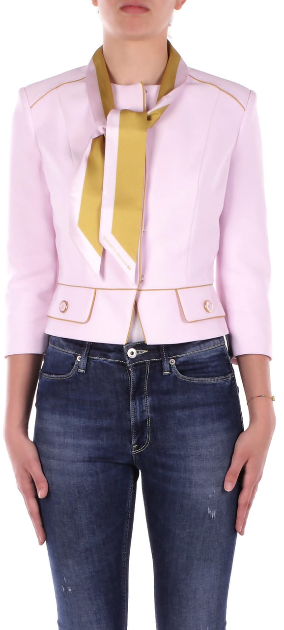 Elisabetta Franchi Jackets Rosa Giallo Roze