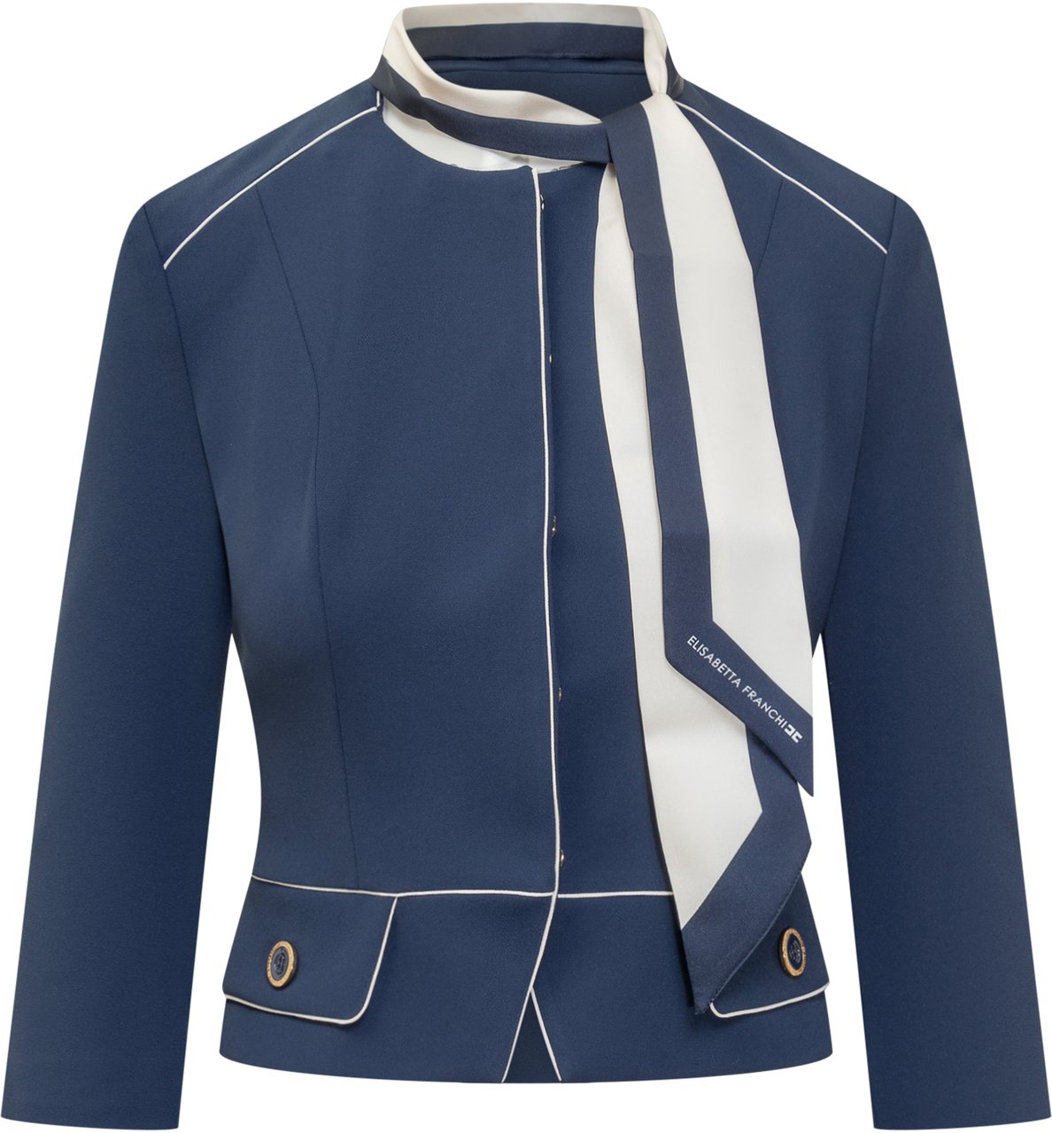 Elisabetta Franchi Blazer Blauw
