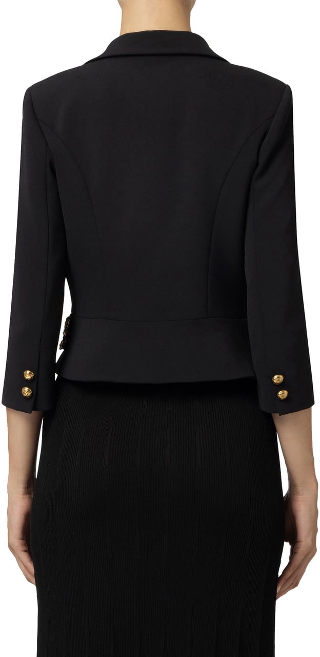 Elisabetta Franchi Jackets Black Zwart