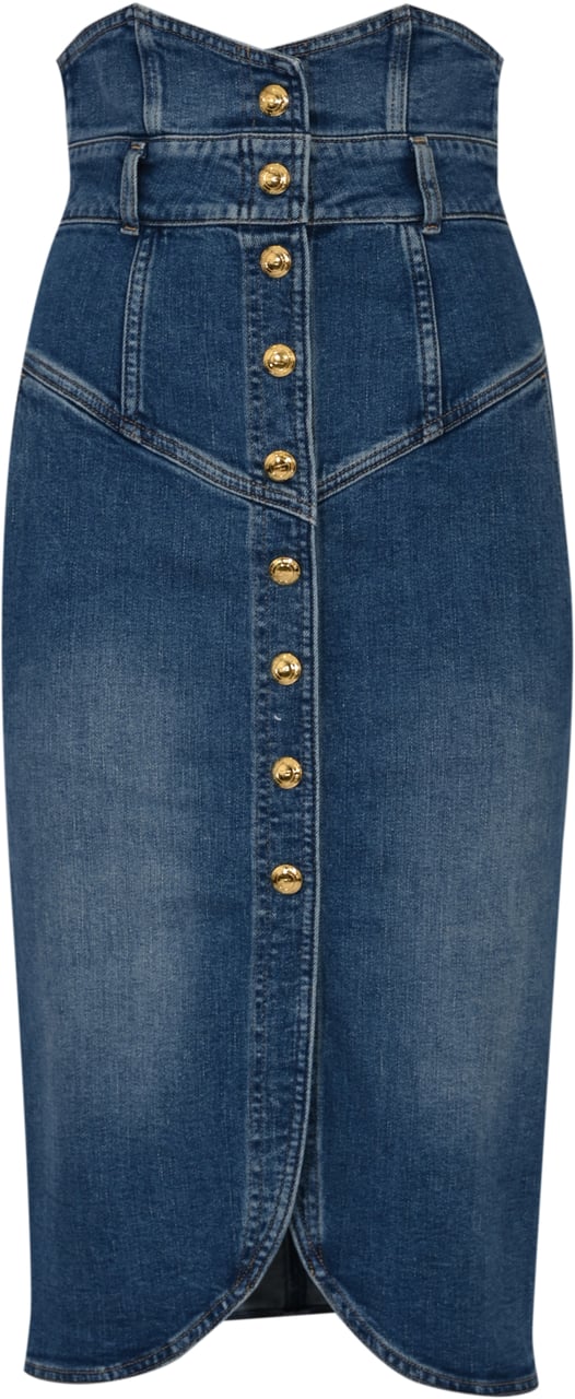 Elisabetta Franchi Skirts Blue Vintage Blauw