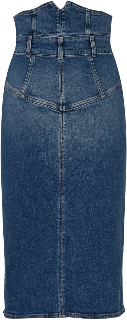 Elisabetta Franchi Skirts Blue Vintage Blauw