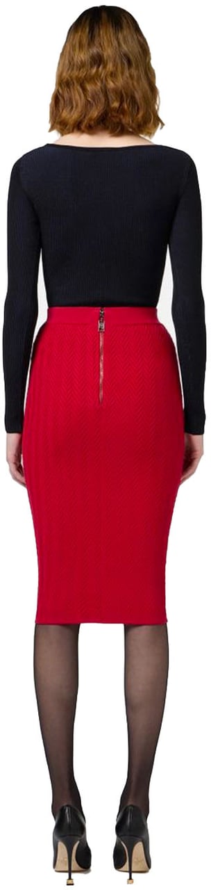 Elisabetta Franchi Skirts Red Rood