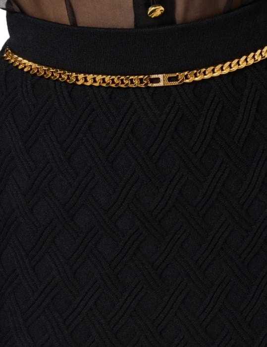 Elisabetta Franchi Skirts Black Zwart