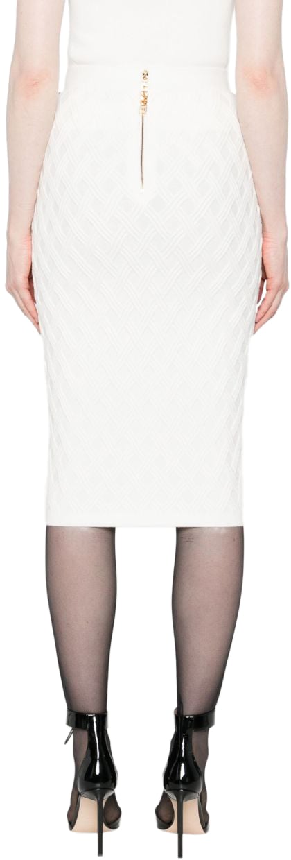 Elisabetta Franchi Skirts Ivory Wit