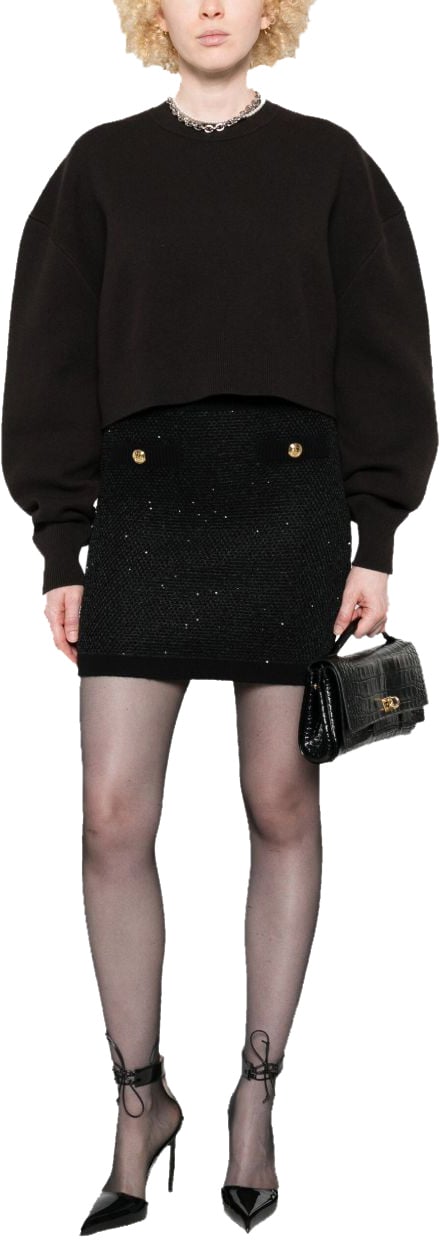 Elisabetta Franchi Skirts Black Zwart