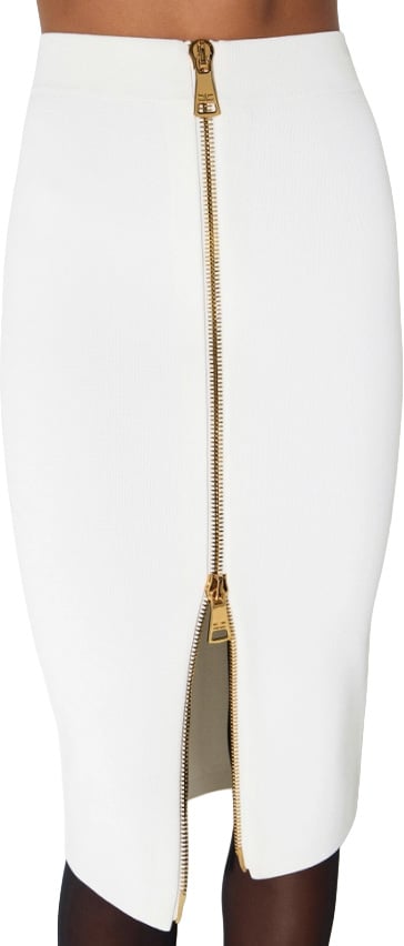 Elisabetta Franchi Skirts Avorio Wit