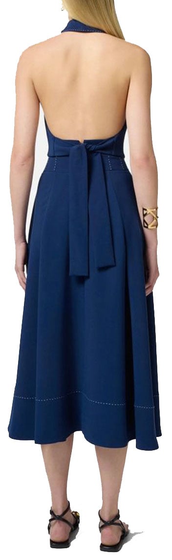 Elisabetta Franchi Waistcoats Blue Blauw