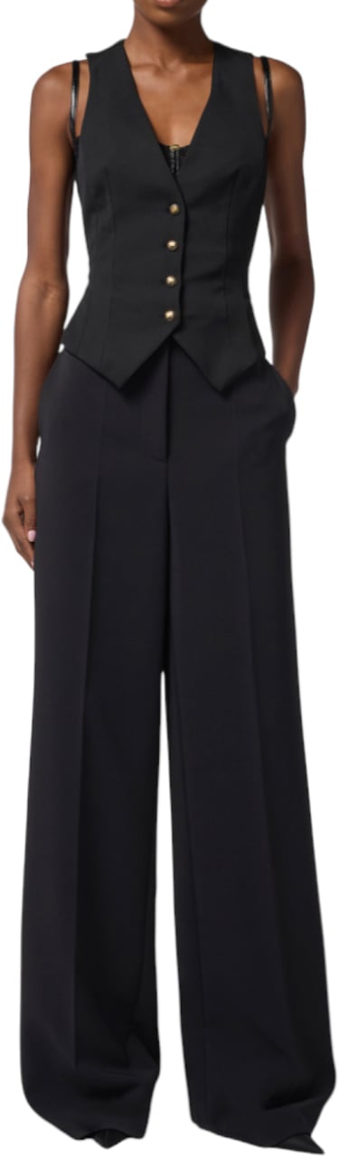 Elisabetta Franchi Jackets Black Zwart