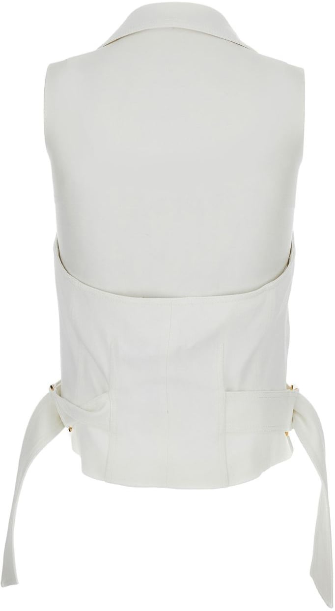 Elisabetta Franchi Sweaters Ivory Wit