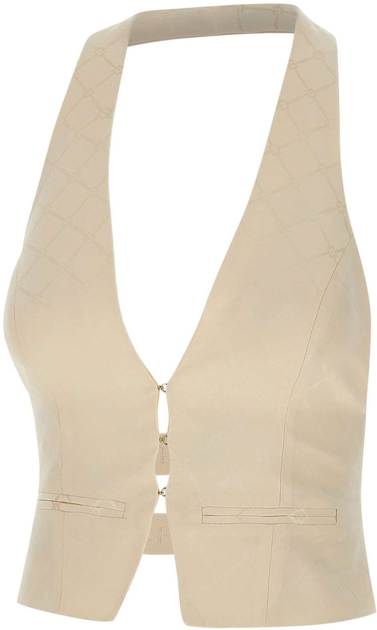 Elisabetta Franchi Top White Wit