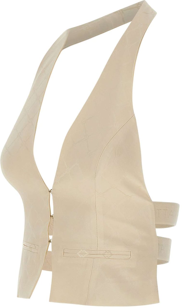 Elisabetta Franchi Top White Wit