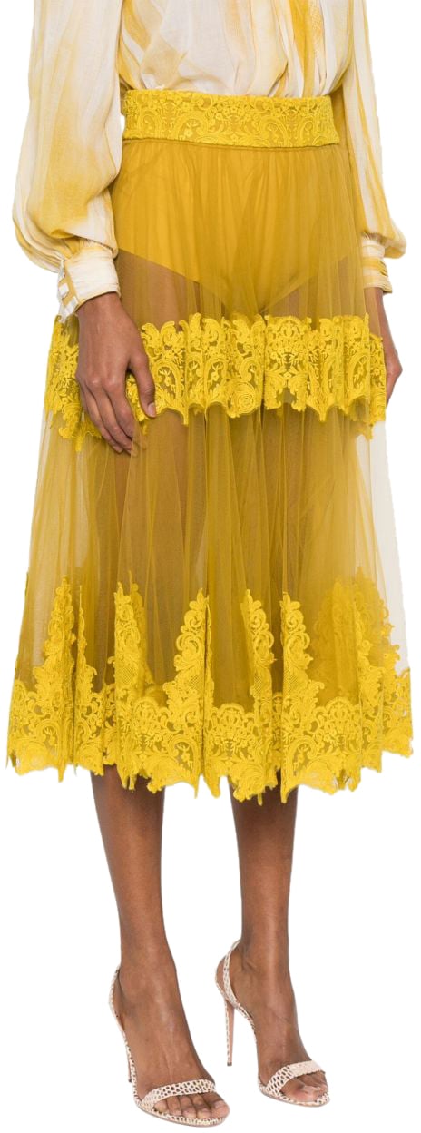 Elisabetta Franchi Elisabetta Franchi Gonne Giallo Geel