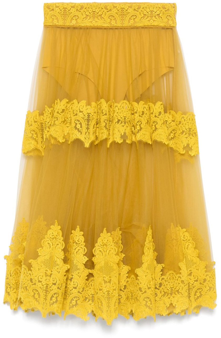 Elisabetta Franchi Elisabetta Franchi Gonne Giallo Geel