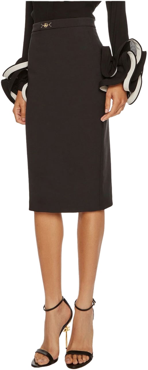 Elisabetta Franchi Skirts Black Zwart