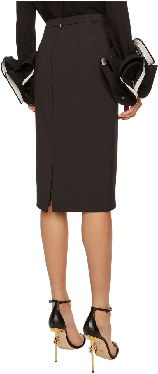 Elisabetta Franchi Skirts Black Zwart