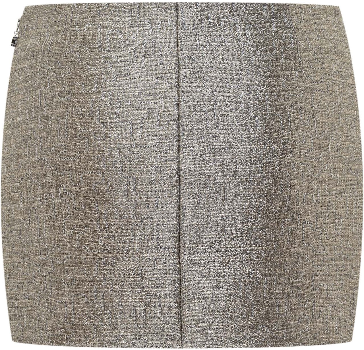 Elisabetta Franchi Gonna con Charms in Strass Grijs