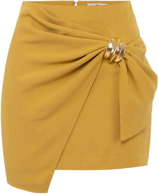 Elisabetta Franchi Skirts Curry Geel