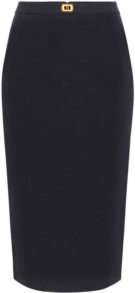 Elisabetta Franchi Skirts Black Zwart