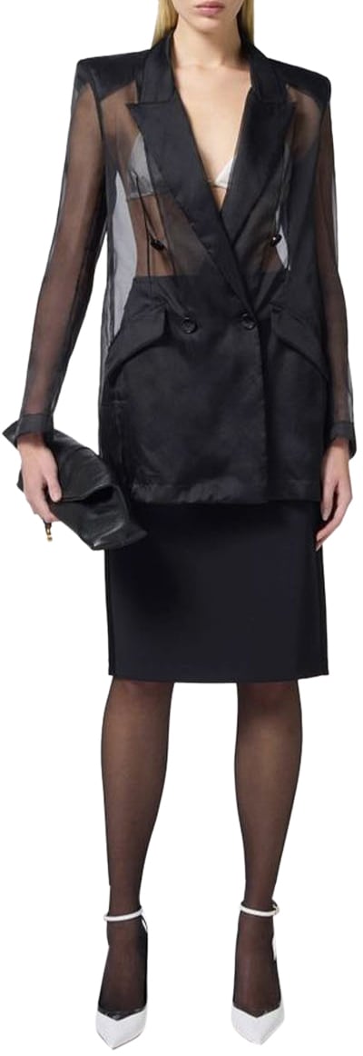 Elisabetta Franchi Skirts Black Zwart