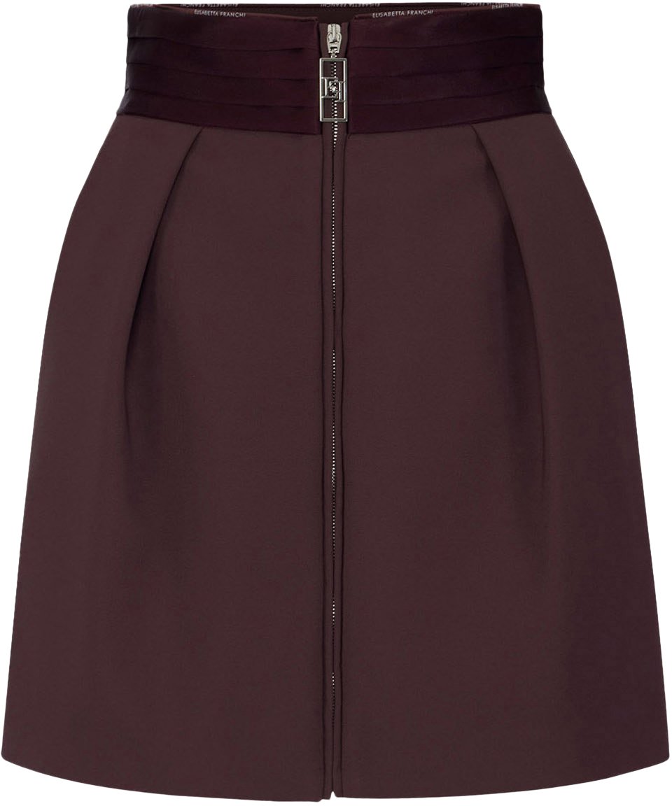 Elisabetta Franchi Skirts Merlot Rood