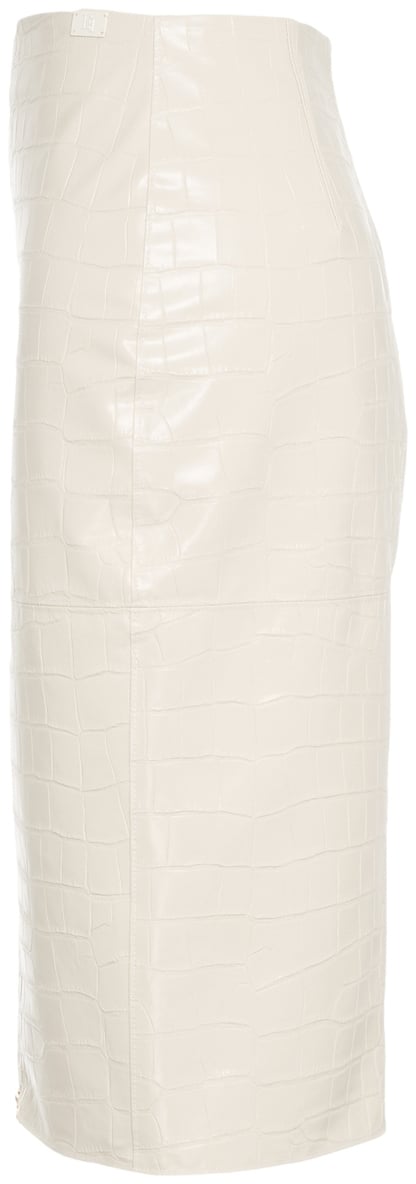Elisabetta Franchi Gonna a tubino con stampa coccodrillo Wit