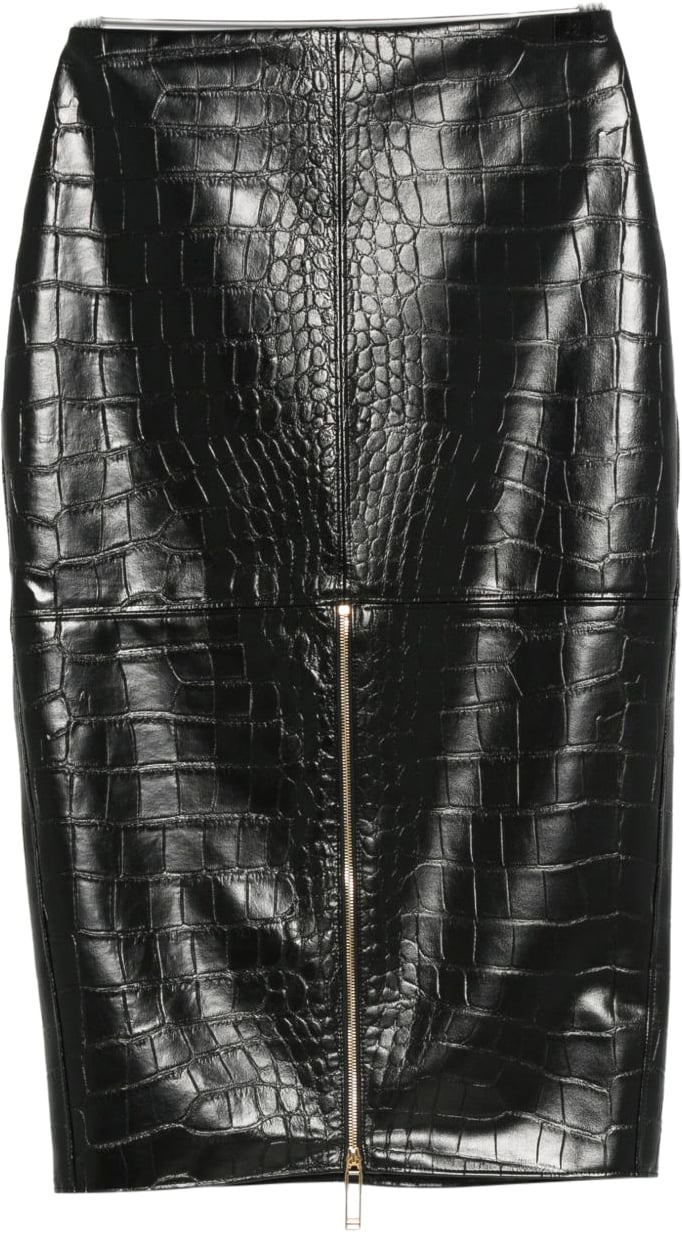 Elisabetta Franchi Skirts Black Zwart