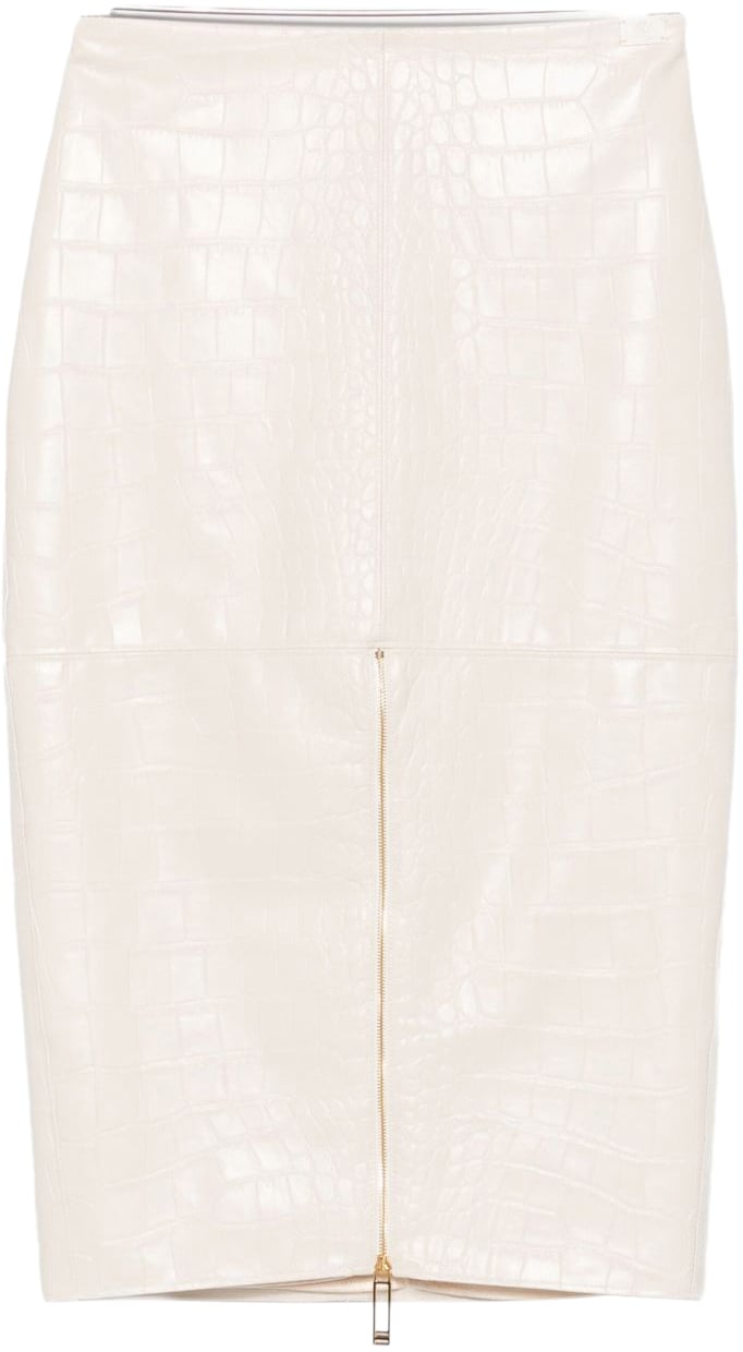 Elisabetta Franchi Skirts White Wit