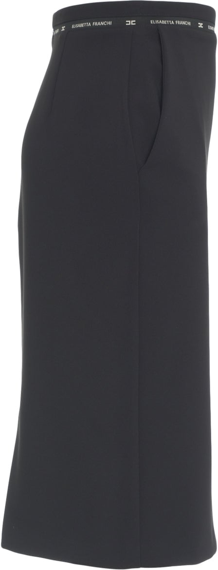 Elisabetta Franchi Pencil skirt Zwart