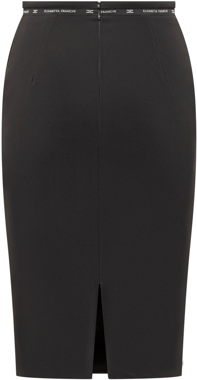 Elisabetta Franchi Gonna Elisabetta Franchi Zwart