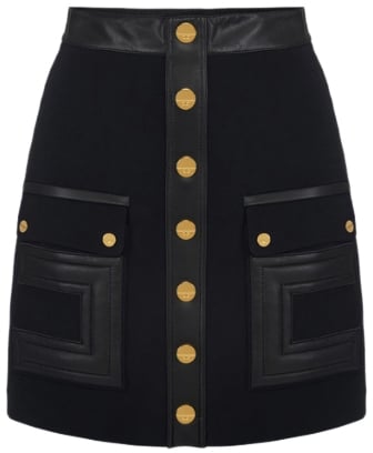 Elisabetta Franchi Skirts Black Zwart