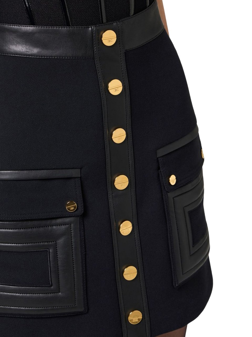 Elisabetta Franchi Skirts Black Zwart
