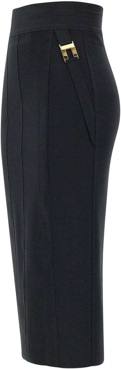Elisabetta Franchi Skirts Black Zwart