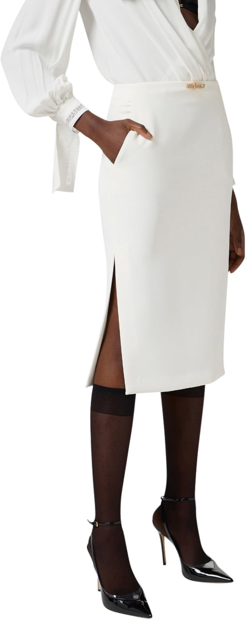 Elisabetta Franchi Skirts Ivory Wit