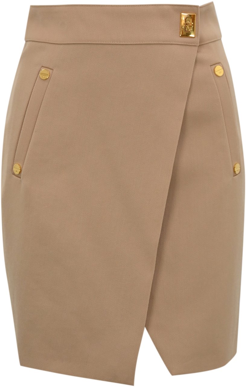 Elisabetta Franchi Skirts Honey Geel